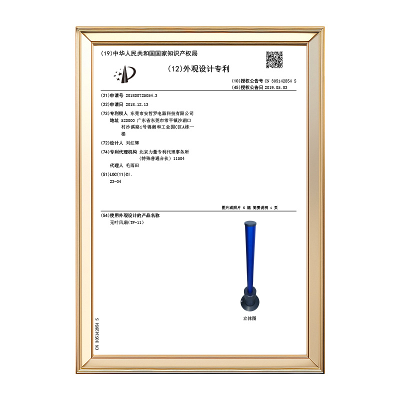Original Chinese design patent publication CN 305142854 S